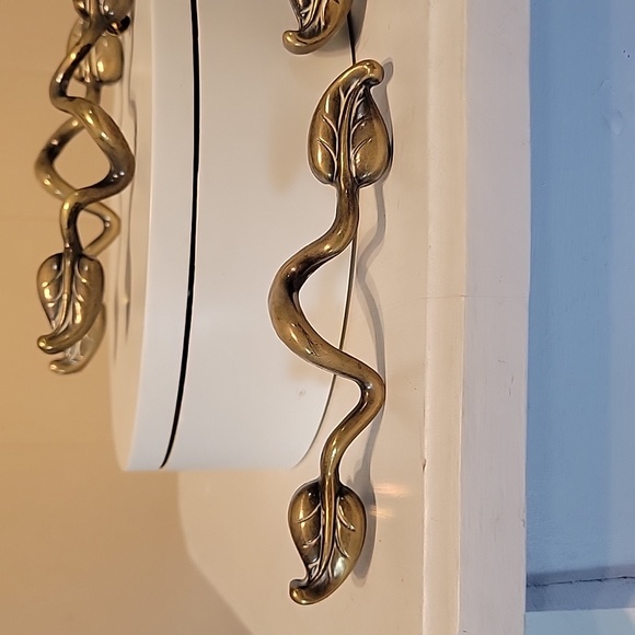 Keeler Brass Company Scroll Leaf Drawer Pulls - Picture 3 of 7